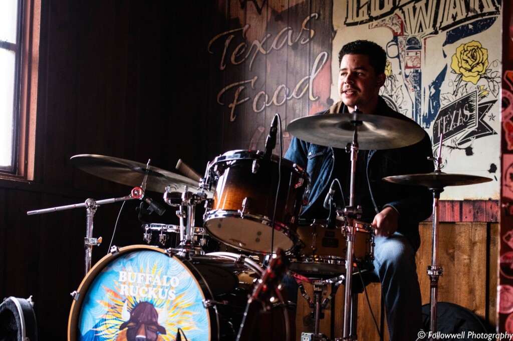 Behind the kit with The Buffalo Ruckus