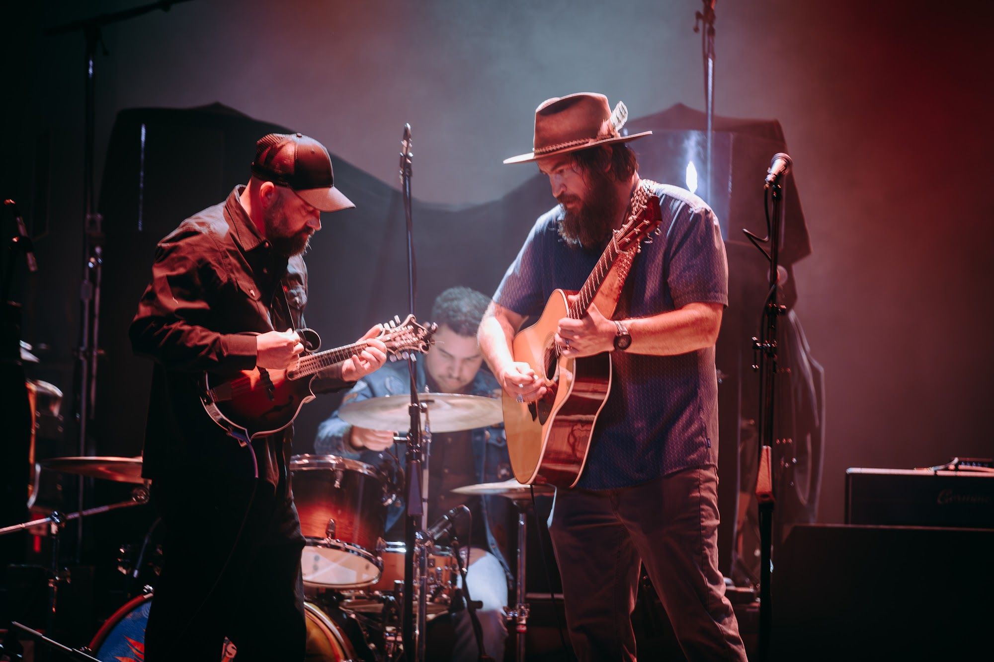Two guitars at Stable Hall
