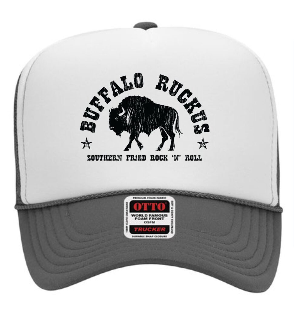 Trucker Hat - White/Charcoal